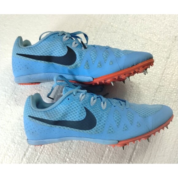 Nike Racing Shoes Rival M Multi Use Sneaker Lace Tie Aqua Adult Sz9-runs Small - Picture 2 of 12